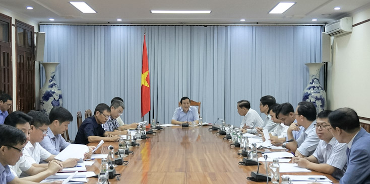 Đẩy nhanh tiến độ các dự án của Công ty Năng lượng xanh tại Quảng Bình