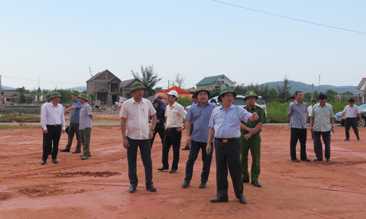 Tập trung xử lý dứt điểm các tồn đọng trong bồi thường GPMB dự án Nhà máy Nhiệt điện Quảng Trạch I