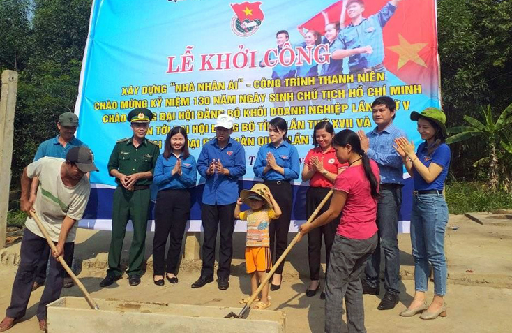 Khởi công xây dựng "Nhà nhân ái" cho hộ nghèo