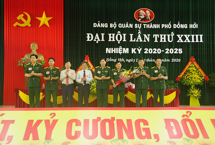 Đại hội Đảng bộ Quân sự TP. Đồng Hới lần thứ XXIII, nhiệm kỳ 2020-2025