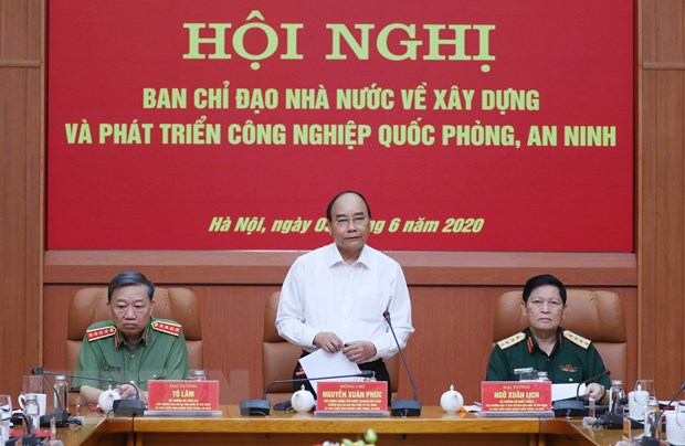 Thủ tướng chủ trì hội nghị xây dựng công nghiệp quốc phòng, an ninh