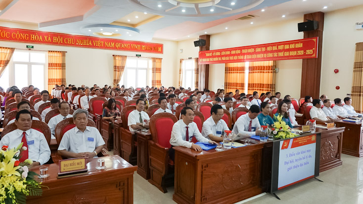 Các tổ chức cơ sở Đảng tổ chức đại hội nhiệm kỳ 2020-2025
