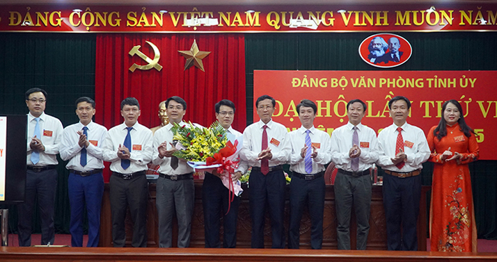 Đại hội Đảng bộ Văn phòng Tỉnh ủy nhiệm kỳ 2020-2025