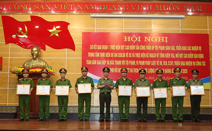 Sơ kết giai đoạn 1, đợt cao điểm tấn công trấn áp tội phạm