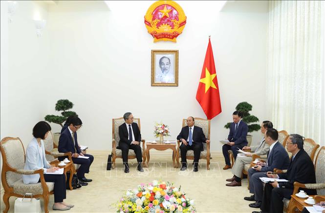 Thủ tướng Nguyễn Xuân Phúc tiếp tân Đại sứ Nhật Bản tại Việt Nam