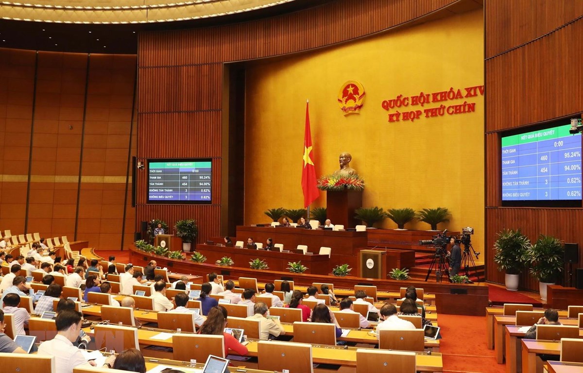 Thông qua Nghị quyết về Chương trình xây dựng luật, pháp lệnh năm 2021
