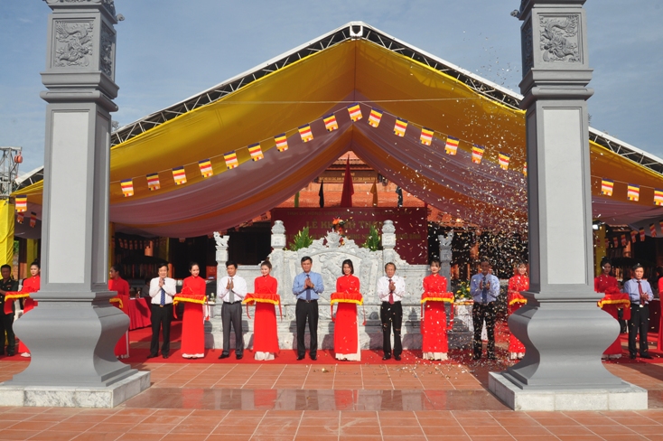 Khánh thành Đền thờ Bác Hồ và các Anh hùng liệt sỹ Quảng Bình