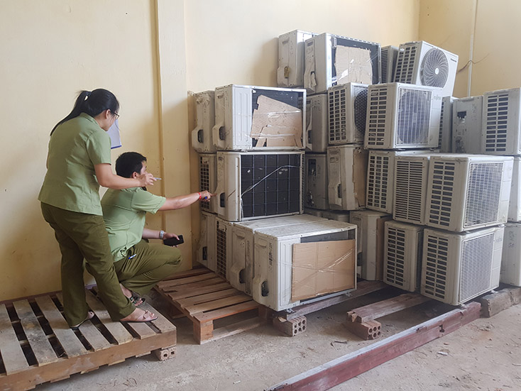 Bắt giữ lô hàng nhập lập trị giá hơn 500 triệu đồng