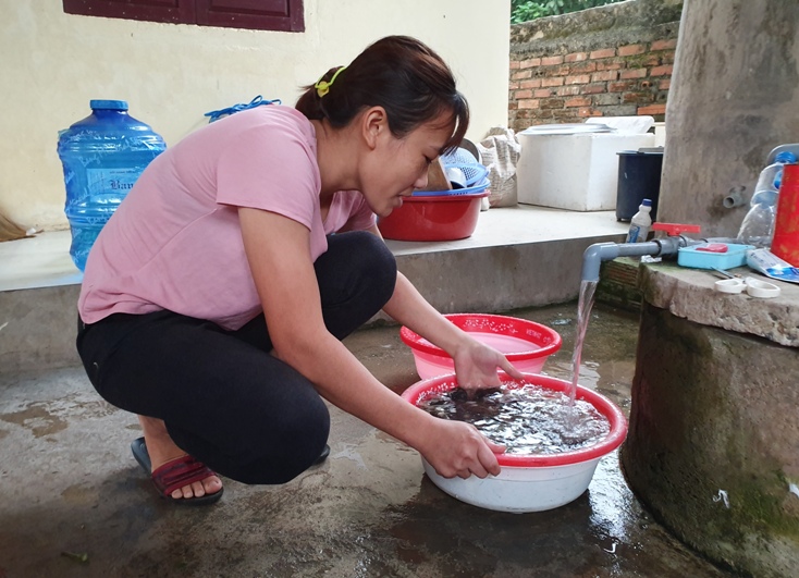 Bảo đảm nước sạch cho vùng nông thôn