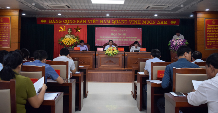 Thành ủy Đồng Hới: Tổng kết các chương trình hành động giai đoạn 2016-2020