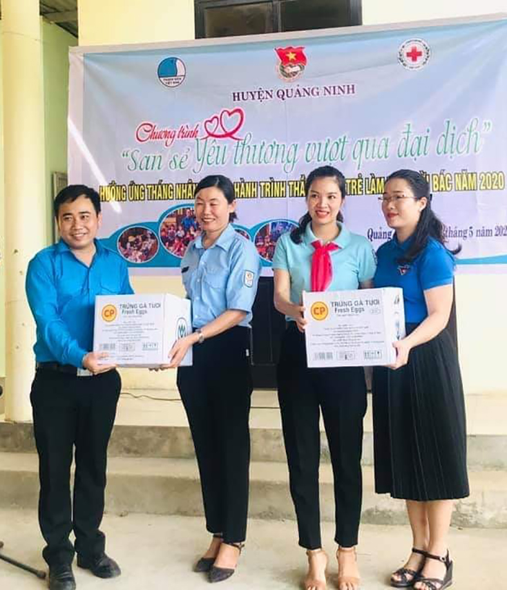 Tình nguyện vì cuộc sống cộng đồng