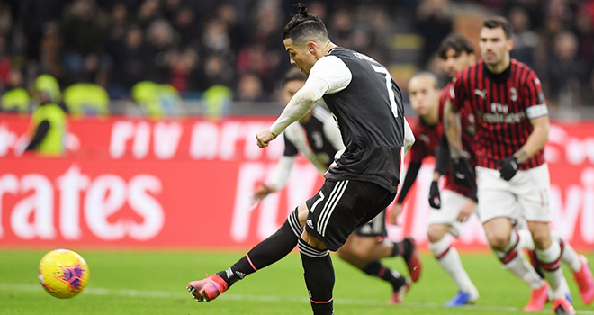 Juventus 0-0 Milan: Ronaldo đá hỏng penalty, Juve vẫn vào chung kết Coppa Italia