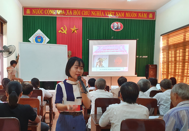 Bồi dưỡng nâng cao năng lực lãnh đạo, quản lý cho cán bộ hợp tác xã