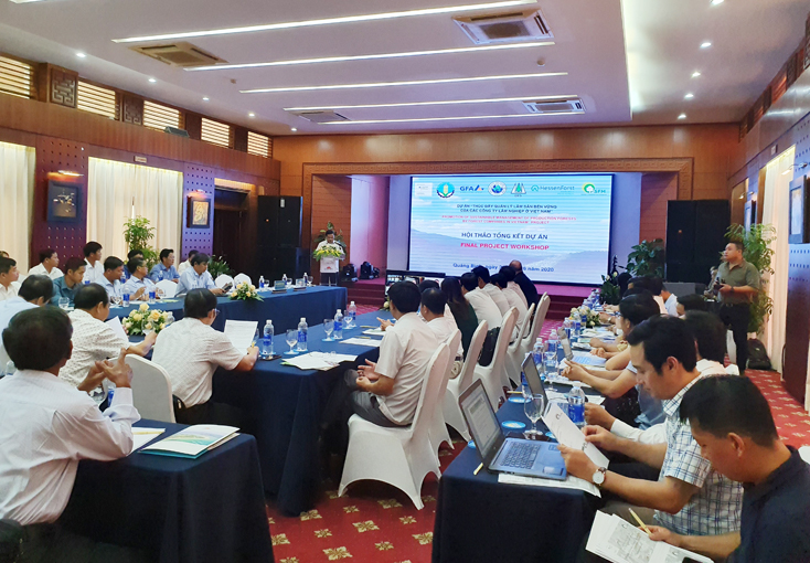 Kết thúc Dự án "Thúc đẩy quản lý lâm sản bền vững của các công ty lâm nghiệp tại Việt Nam"