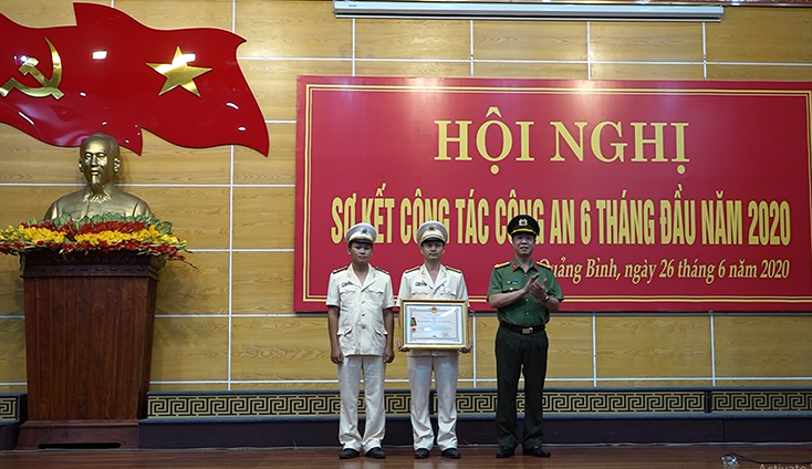 Sơ kết công tác Công an 6 tháng đầu năm 2020