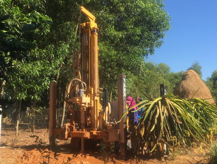 Nông dân Lệ Thủy chủ động các giải pháp chống hạn cho cây trồng