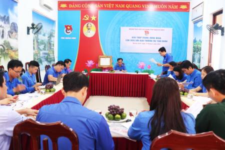 Ban TNXP Trung ương Đoàn làm việc với Tỉnh đoàn Quảng Bình