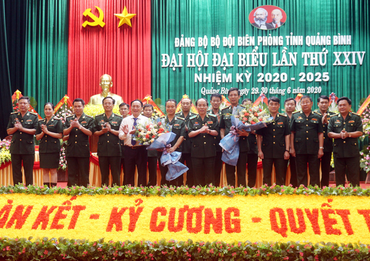 Đại hội đại biểu Đảng bộ Bộ đội Biên phòng tỉnh lần thứ XXIV thành công tốt đẹp