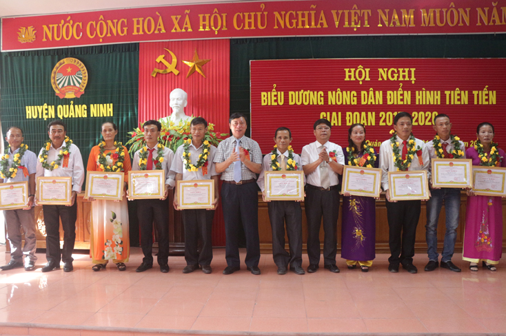 Quảng Ninh: Biểu dương các điển hình nông dân tiên tiến