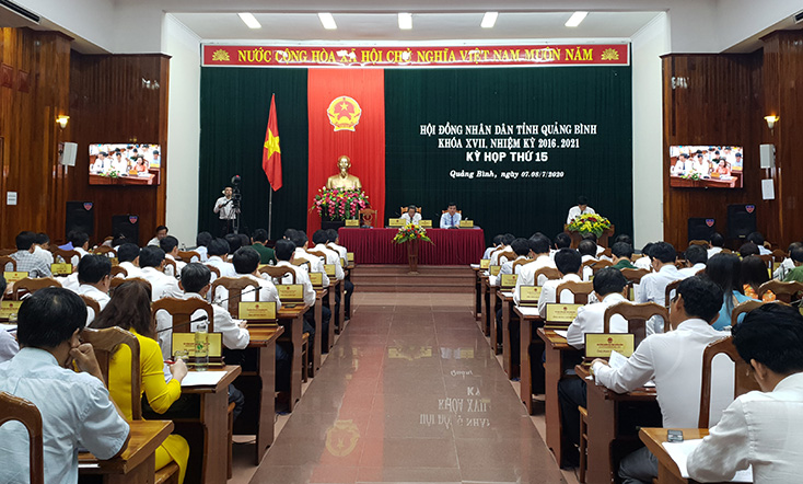 Khai mạc kỳ họp thứ 15, HĐND tỉnh khóa XVII
