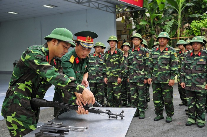 Quy định về tuyển chọn, đào tạo sĩ quan dự bị