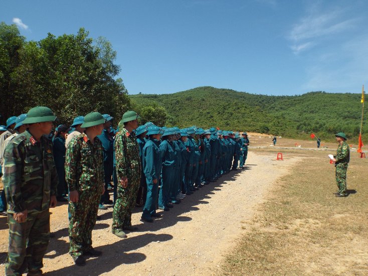Bổ sung kịp thời "nhân tố mới" cho lực lượng dân quân