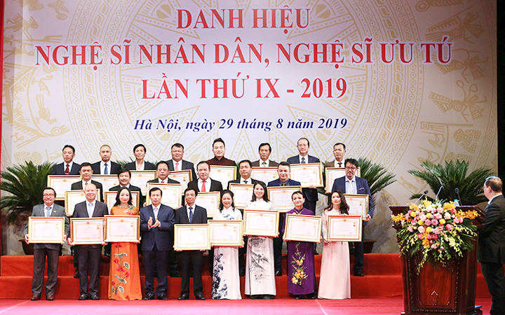 Xét tặng danh hiệu nghệ sĩ cần linh hoạt và phù hợp thực tiễn