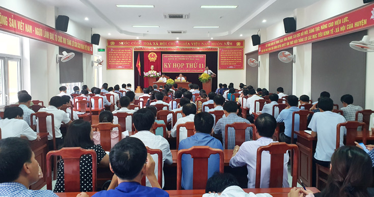 Các địa phương Lệ Thuỷ, Tuyên Hoá tổ chức kỳ họp HĐND huyện