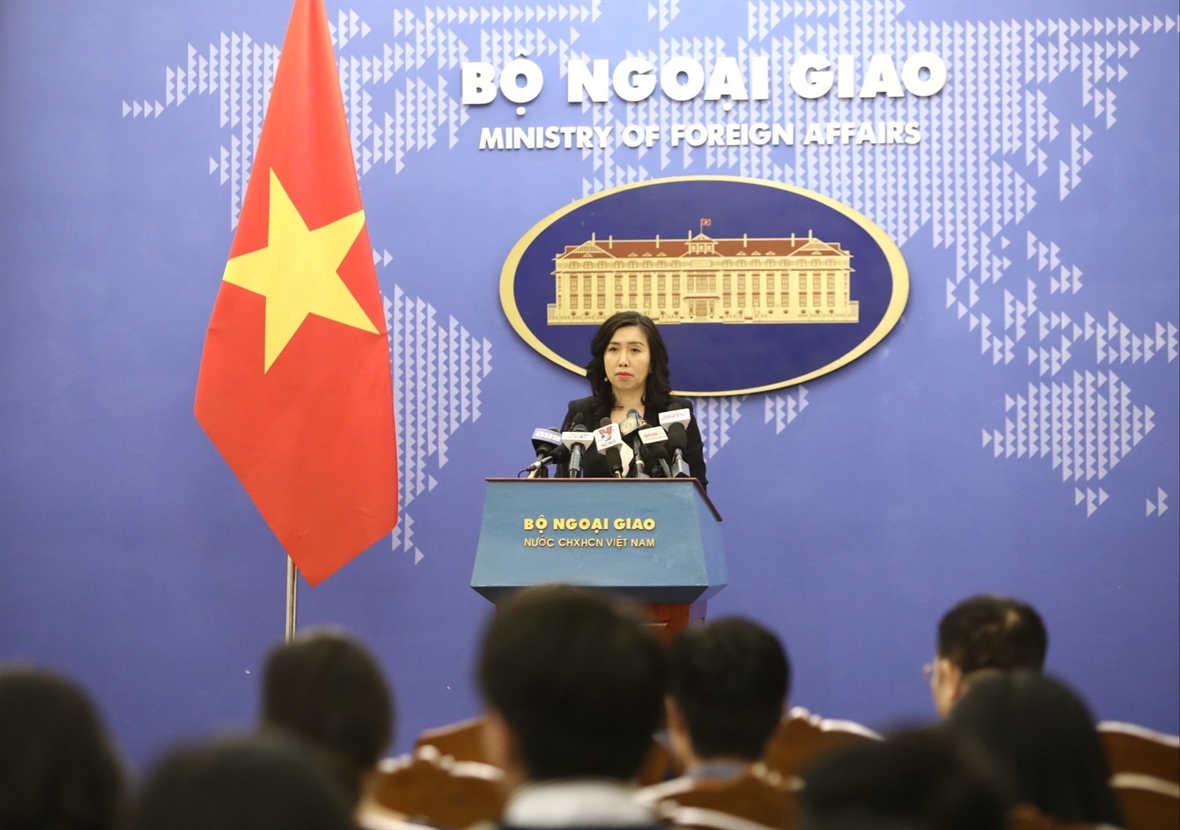 Việt Nam hoan nghênh lập trường của các nước về vấn đề Biển Đông phù hợp với luật pháp quốc tế