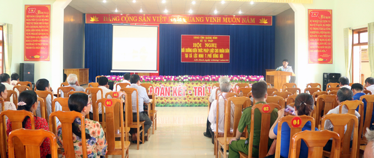Tăng cường phổ biến, giáo dục pháp luật tại một số địa bàn trọng điểm về vi phạm pháp luật năm 2020