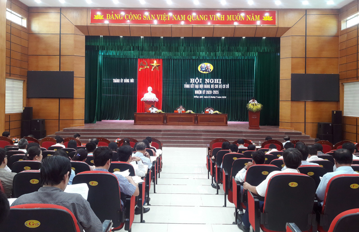 TP. Đồng Hới: Tổng kết đại hội đảng bộ, chi bộ cơ sở nhiệm kỳ 2020-2025