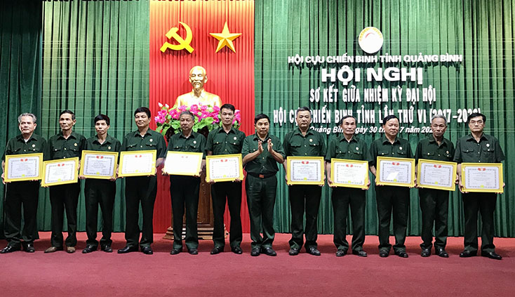 Ban Chấp hành Hội CCB tỉnh tổ chức sơ kết giữa nhiệm kỳ