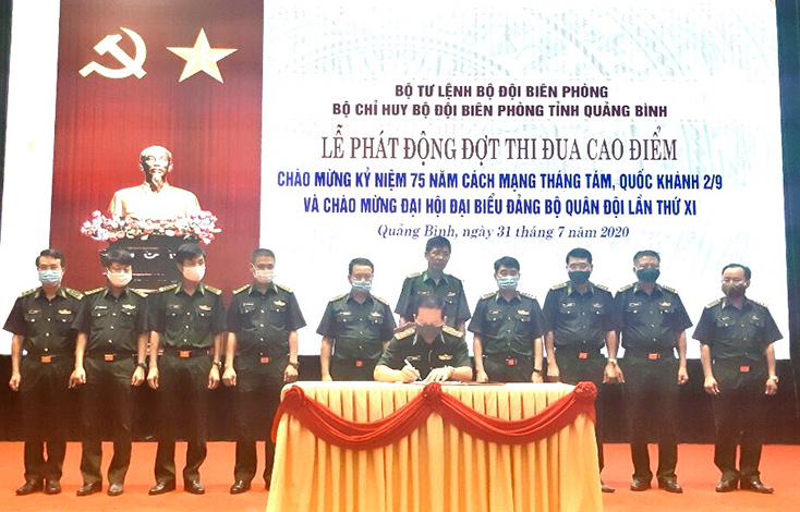 BĐBP Quảng Bình phát động thi đua cao điểm 45 ngày đêm