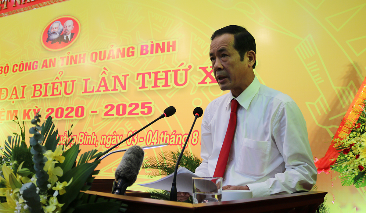 Xây dựng lực lượng Công an Quảng Bình thực sự trong sạch, vững mạnh toàn diện (*)