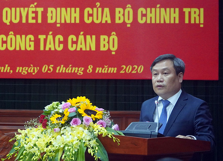 Chân dung Bí thư Tỉnh ủy Quảng Bình Vũ Đại Thắng