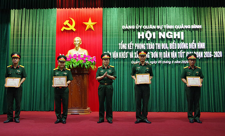 Biểu dương điển hình "Dân vận khéo" và xây dựng "Đơn vị Dân vận tốt" giai đoạn 2016-2020