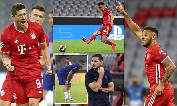 Bayern hiên ngang vào tứ kết Champions League với tổng tỷ số 7-1