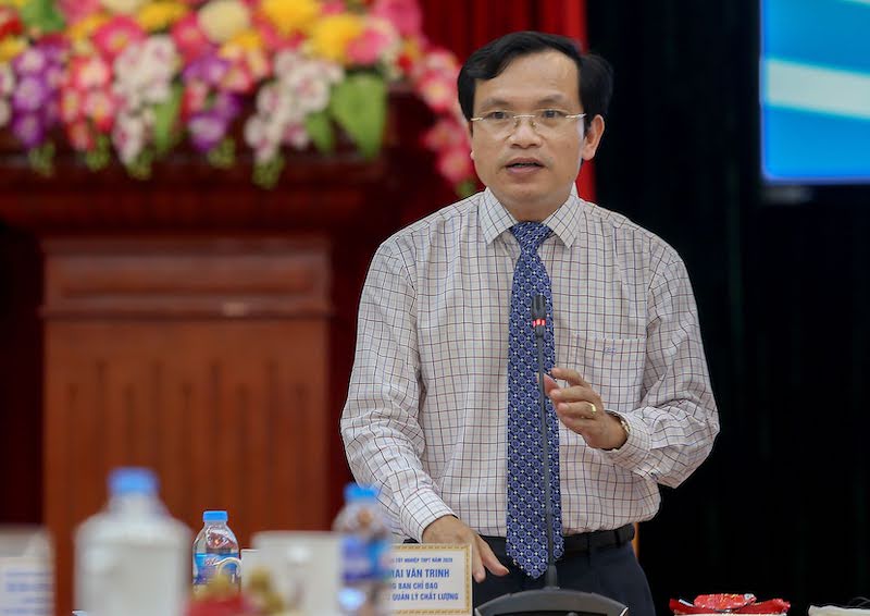 Sẽ công bố đáp án theo tiến độ chấm thi
