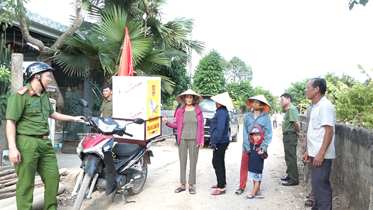 Công an thị xã Ba Đồn: Triển khai mô hình "Tiếng loa an ninh"
