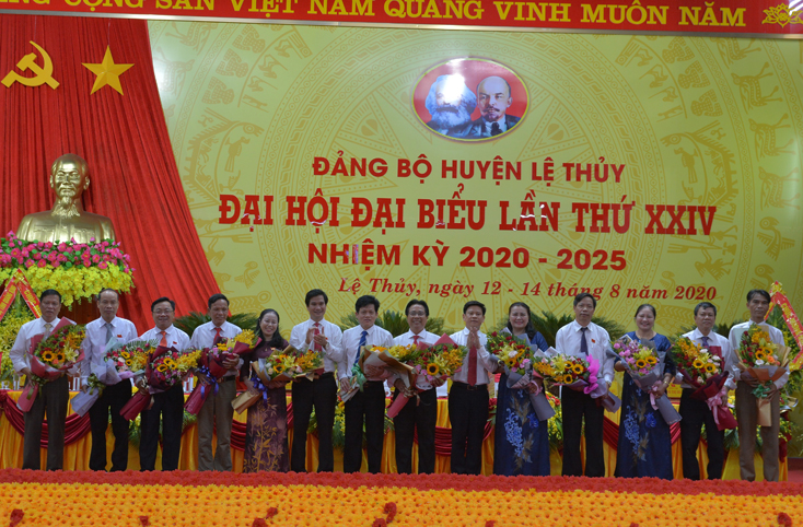Đại hội Đảng bộ huyện Lệ Thủy lần thứ XXIV thành công tốt đẹp