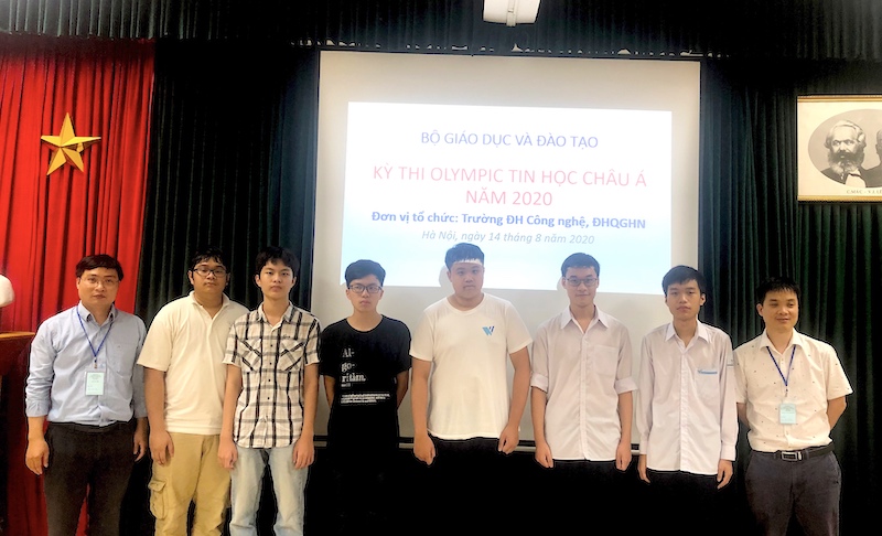 Học sinh Việt Nam giành sáu huy chương Olympic Tin học châu Á-Thái Bình Dương