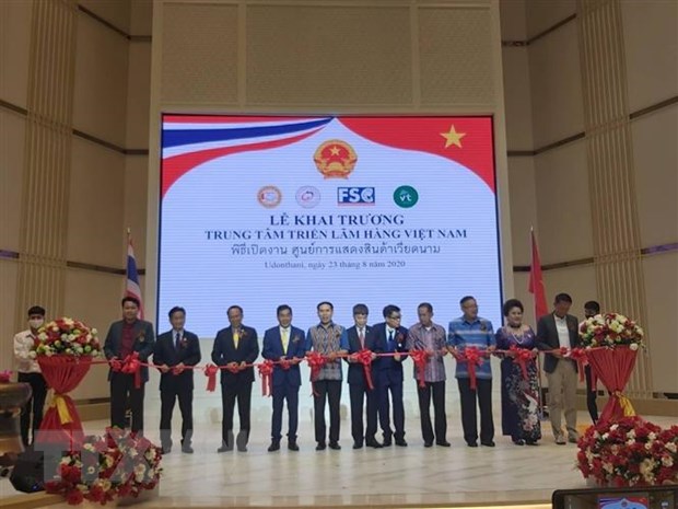 Khai trương Trung tâm triển lãm hàng Việt chất lượng cao ở Thái Lan