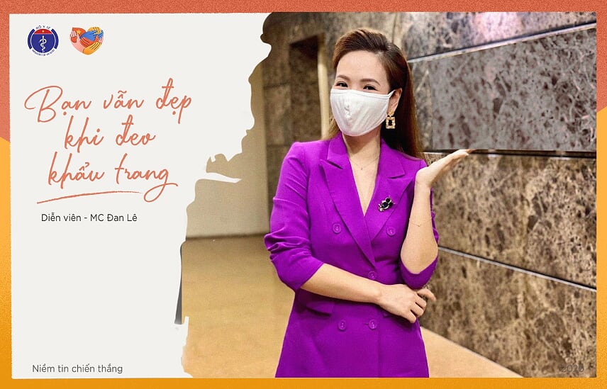 'Bạn vẫn đẹp khi đeo khẩu trang', chiến dịch kêu gọi chung tay phòng chống dịch COVID-19