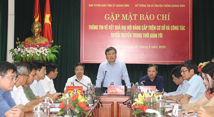 Đẩy mạnh tuyên truyền về Đại hội Đảng bộ tỉnh Quảng Bình lần thứ XVII