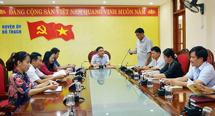 Những chuyển biến tích cực trong phòng, chống tham nhũng ở Bố Trạch