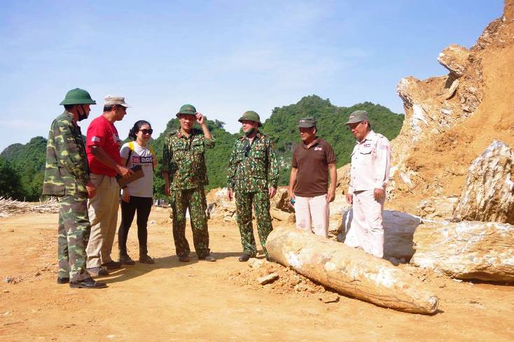 Xử lý an toàn quả bom xuyên phá nặng 450 kg
