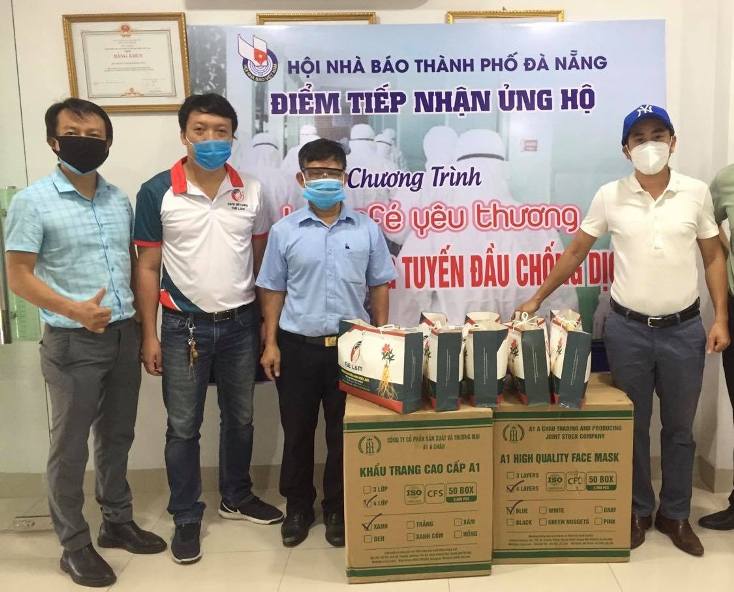 Hỗ trợ các đơn vị tuyến đầu chống dịch Covid-19 tại Đà Nẵng