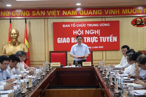 Ngành tổ chức xây dựng Đảng chuẩn bị nghiêm túc nhân sự Đại hội Đảng