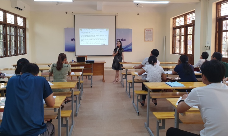 Tập huấn nâng cao kiến thức, kỹ năng cho cán bộ về xây dựng nông thôn mới