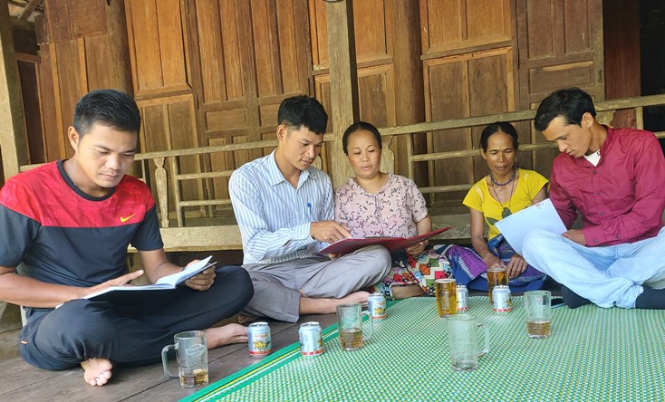 Chủ tịch UBND xã tận tụy với dân